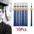 thumbnail image 3 of tredstone 10Pcs 2023 Graduation Cap Pompons Couleur Unique 15 Pouces pour Accessoires de Fête Bleu, 3 of 8