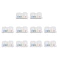 thumbnail image 1 of Page Markers Index Tabs, Translucent Self Adhesion 10 Sheets Translucent Index Tabs  For Office, 1 of 8