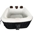 thumbnail image 4 of ALEKO Ensemble Amovible 3 Pcs Appui-Tête et Porte-Boisson pour Spa Gonflable - Marron, 4 of 4