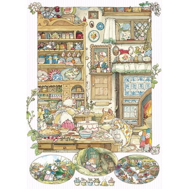 Cobble Hill Casse-Tête de 500 Pcs - Pique-Nique Brambly - Affiche d'Échantillon