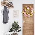 thumbnail image 3 of XZNGL Home Decor Front Door Decor Spring Leaf Wreath Plastic Artificial Plant Home Decoration Wreath Front Door, 3 of 9