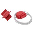 thumbnail image 3 of ANGGREK Câble de Verrouillage Réglable Conception Robuste Durable Câble de Sécurité pour les Vannes de Verrouillage, Kit d'Étiquetage de Verrouillage, Verrouillage de Câble Réglable, 3 of 8