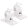 thumbnail image 1 of 2pcs Self Adhesive Universal Curtain Rod Brackets Hooks Holders, 1 of 8