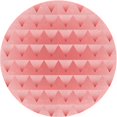 thumbnail image 1 of Ahgly Company Tapis Rond Lavable en Machine Intérieur Transitionnel Flamant Rose, 7 Pieds Rond, 1 of 7