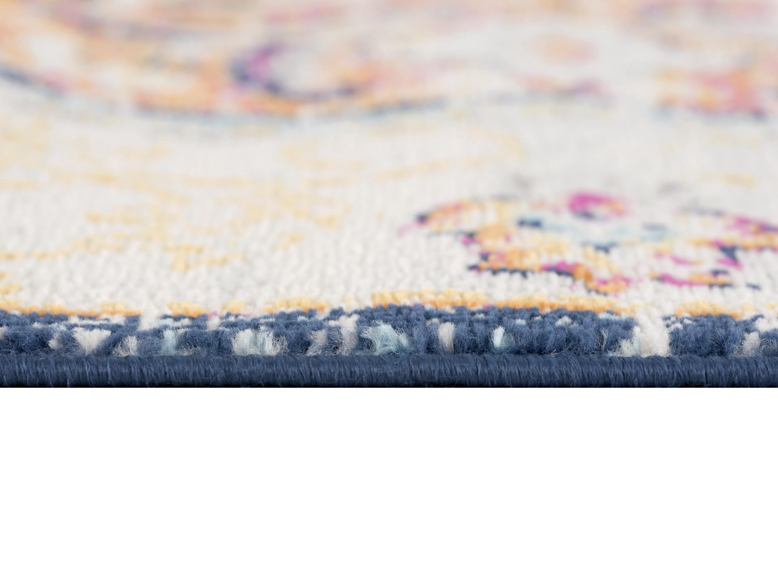 Rug Branch Savannah 2' x 7' (Exact Size: 2'3" x 7') South-Western Indoor Runner Rug, Beige Rust, Modern - Entryway, Hallway, Bathroom, and Kitchen