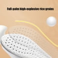 thumbnail image 4 of EGNMCR Semelles Thermiques en Laine avec Évents d'Aération Haute Résilience Coussin Chaud pour Bottes d'Hiver Chaussures de Randonnée Protection par Temps Froid Semelle Intérieure en PU, 4 of 5