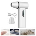 thumbnail image 1 of Elodie Compressed Air Duster Powerful Fan for Efficient Cooling Hair Cleaning White, 1 of 8