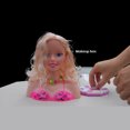 thumbnail image 4 of Makeup Pretend Playset Hairdressing Styling Head Doll Makeup Toy Makeup Pretend Playset For Children 17Pcs Hairdressing Styling Head Doll Makeup Toy Educational Toy Gift For Kids, 4 of 8