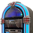 thumbnail image 3 of Arkrocket Taurus II Jukebox Vinyl Record Player Bluetooth USB SD CD Player Radio Retro Turntable Classic Jukebox (Taurus II - Black + Stand), 3 of 5
