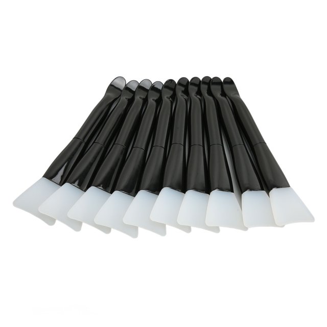 Silicone Makeup Brush, Makeup Hairless Face Cream Applicator Brush Kit Double Ended For Cosmetic