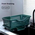 thumbnail image 2 of EGNMCR Kitchen Gadgets, Kitchen Accessories, Kitchen Utensils, Kitchen Tool Kitchen Small Bowl Cabinet Bowl Box Water Filter Bowl Chopstick Basket Bowl Rack Rack Sink Storage Rack Sink storage rack, 2 of 5