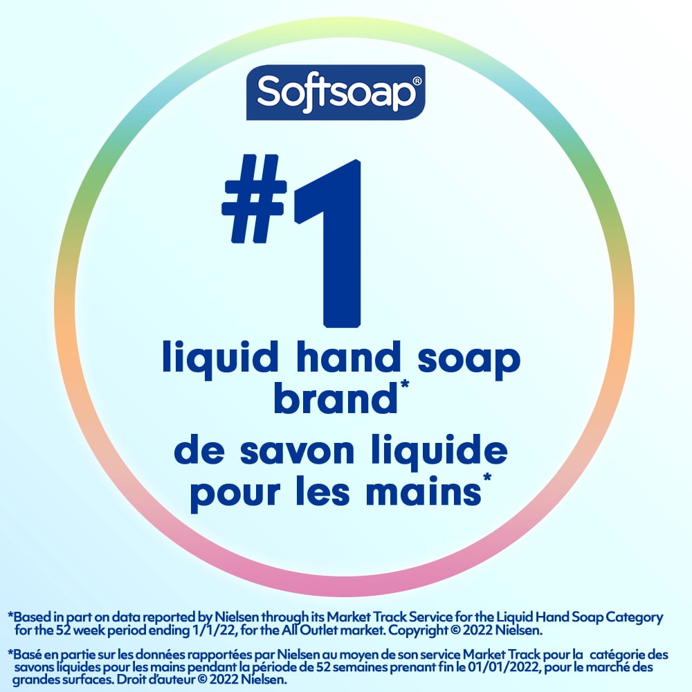 Softsoap Savon liquide Hydratant pour les Mains à la Noix de Coco et à l'Hibiscus, Bouteille de 11,25 oz