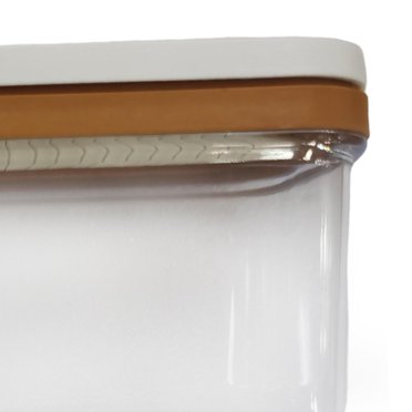 jifeng Plats à Beurre en Plastique Transparent avec Couvercles 2 en 1 avec Trancheur Double Couche