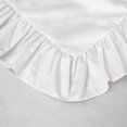 thumbnail image 5 of 100% Cotton Ruffle Pillowcase Ruffled Pillow Cover White Pillow Case, 5 of 5