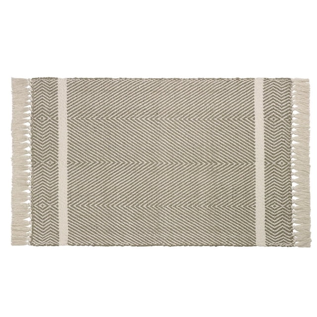 Tapis décoratif en coton tissé à la main de hometrends