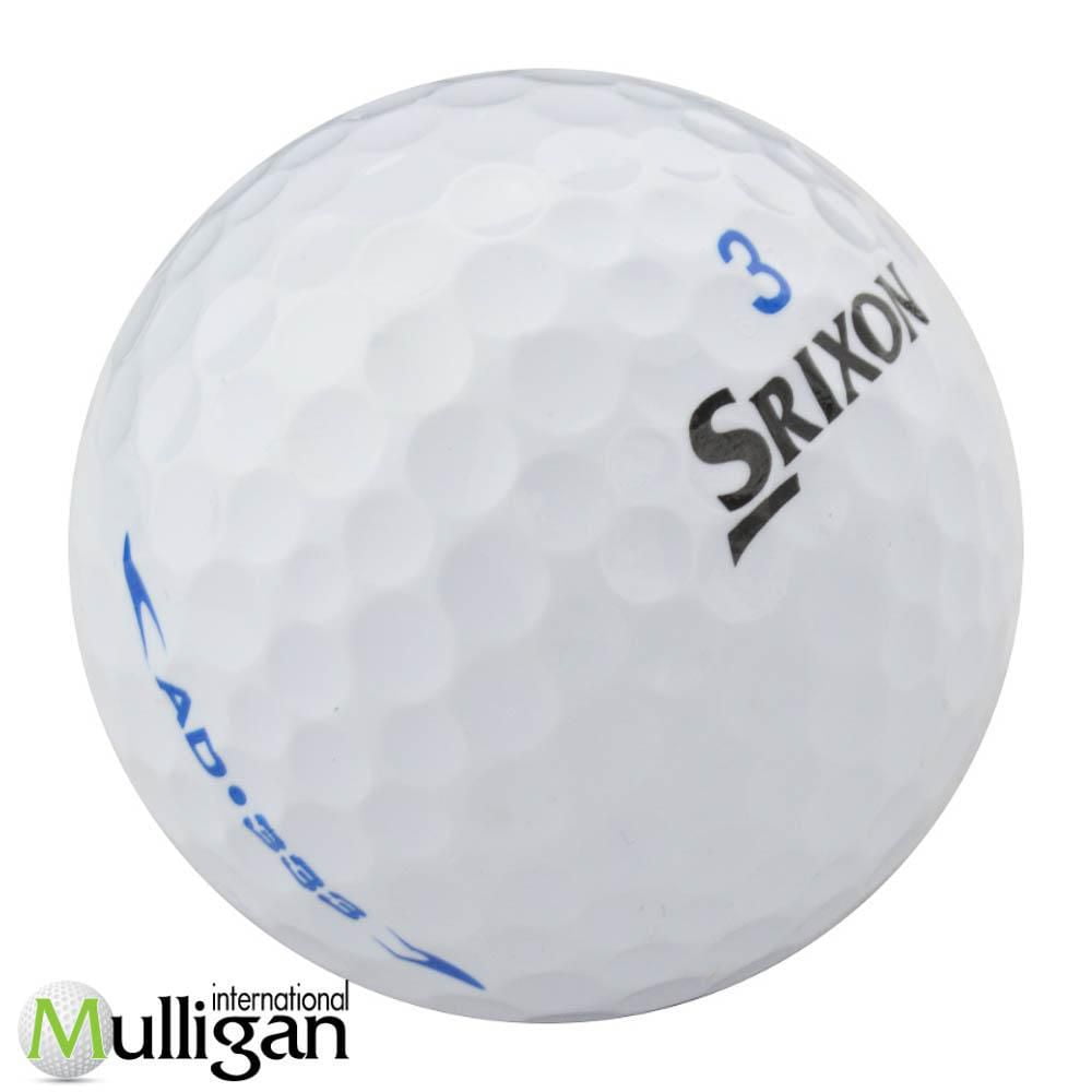 Mulligan - 12 balles de golf récupérées Srixon Q-star 5A Pristine, jaune