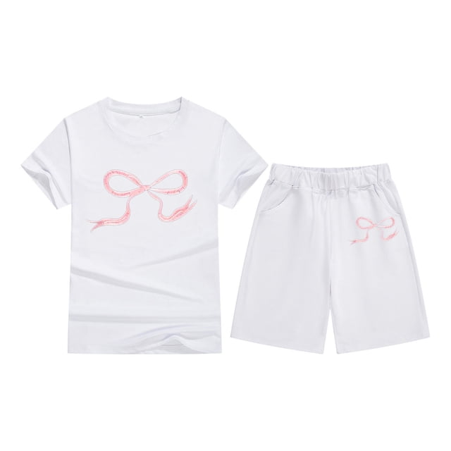 Swaddling Set Baby Boy Fall Clothes 3-6 Months Children's Short Sleeve Candy Color Comfortable Children's Round Neck T Shirt