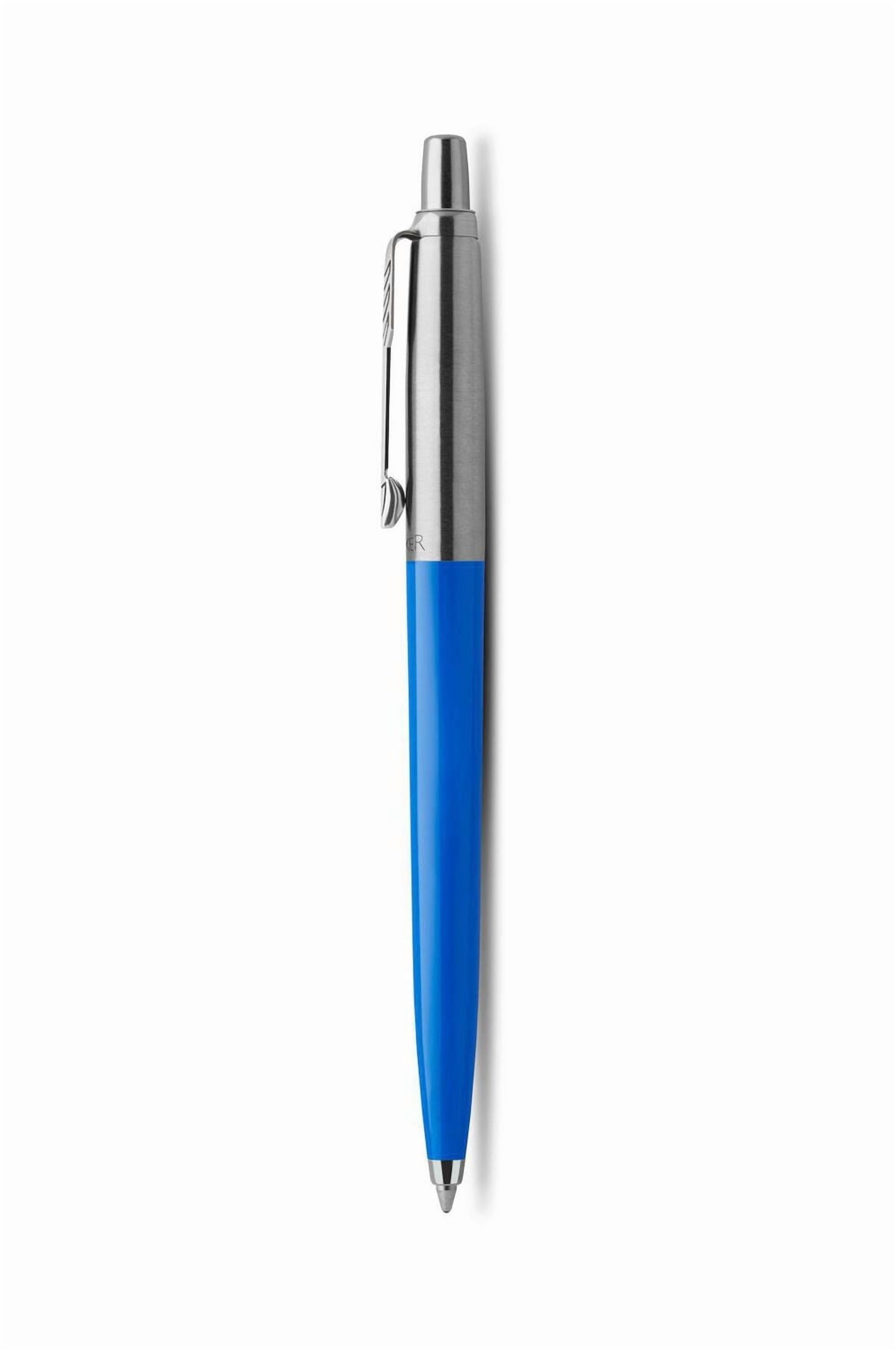 Parker Stylo à bille Jotter Originals bleu, pointe moyenne, encre bleue