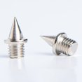 thumbnail image 3 of 120 Pieces 1/4 Inch Track Spikes Steel Spikes for Shoe Spikes Replacements silver 120PCS, 3 of 10