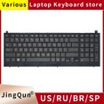 thumbnail image 2 of US New keyboard For HP FOR probook 4520 4520S 4525S 4525 Black English Laptop Keyboard with Frame Without screw post RU With Frame, 2 of 6