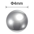 thumbnail image 2 of Unique Bargains Billes de Roulement en Acier Inoxydable 440C de 4 mm G25 de Précision, Lot de 250, 2 of 4