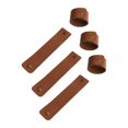 thumbnail image 4 of Napkin Rings of 6 Leather Napkin Rings Rustic Napkin Rings for Dinner Table, 4 of 12