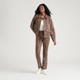 thumbnail image 2 of Mexx Women’s Leopard Print Faux Suede Jacket, 2 of 5