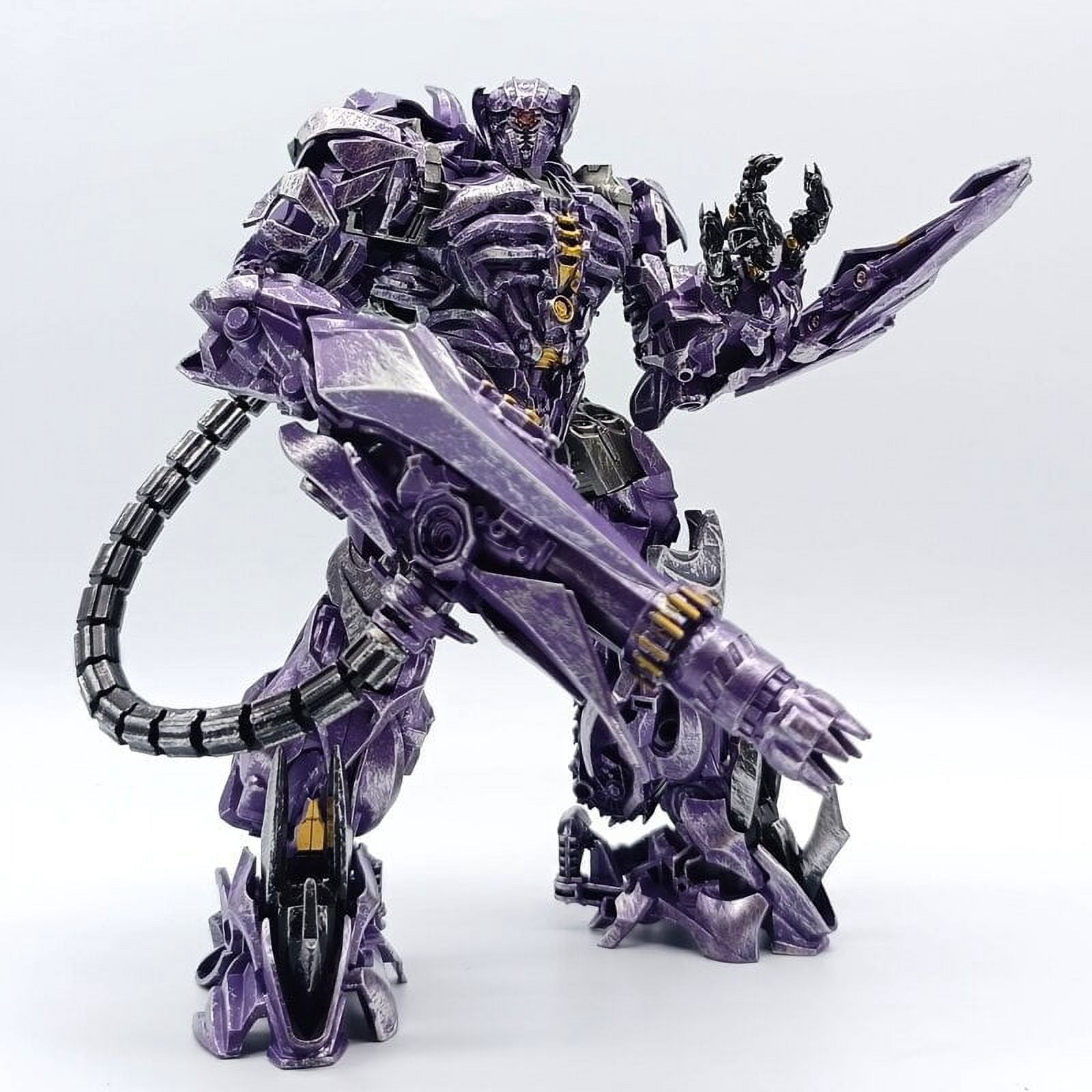 Transformer Toys Studio Series Leader Class TW-1028 Shockwave double converting Action Figure, 7.87-Inch Multicolor (Deluxe Edition)