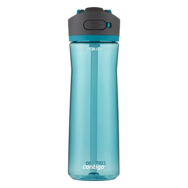 Contigo Ashland 2.0 Water Bottle with Straw and Locking Lid, 24 oz (709 ml) – Leak-Proof, BPA-Free, Dishwasher Safe
