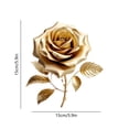 thumbnail image 3 of Car Decoration Stickers Romantic Rose Wall Stickers Bathroom Tiles Waterproof Stickers, 3 of 6