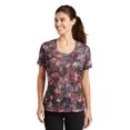 thumbnail image 1 of Sport-Tek Discontinué ® Tee-Shirt Col Rond Minéral pour Femmes. Lst330 3TG Rouge Profond, 1 of 2