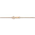 thumbnail image 4 of Collier Chaîne Ropa en Or Rose 14k 18 Pouces.7mm Pendentif Breloque, 4 of 9