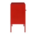thumbnail image 3 of Picket House Furnishings Gemma Metal Nightstand with USB Port in Red, 3 of 12
