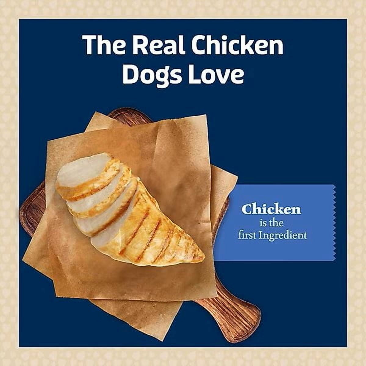 Friandises molles pour chiens Blue Buffalo Bits pour l'entraînement, recette au poulet, sac de 454 g