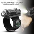 thumbnail image 1 of Wrist LED Light, Wrist Watch Flashlight, LED Wrist Watch USB Rechargeable Adjustable Wristband Night Cycling for Camping Hiking Hunting, 1 of 8