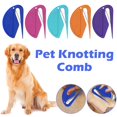 thumbnail image 2 of Open Knot Comb Pet Hair Remover Brush Dog Comb Cats Grooming Tools N5T4, 2 of 8