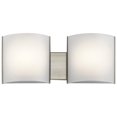 thumbnail image 1 of Kichler 10798NILED 32W 2 LED Bath Light, Brushed Nickel, 1 of 1