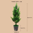 thumbnail image 3 of Christmas Tree Lights,Night Lights for Kids Room,Tree Holiday Lights Led Twig Lights Simulation Plant Led Night Light Usb Potted Plant Lights Simulation Plant Potted Plant Lights,Night Light for Kids, 3 of 6