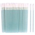 thumbnail image 1 of 100 Disposable Lip Brushes, Lipstick Applicator, Lip Gloss Wands Light Blue, 1 of 7