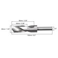 thumbnail image 2 of Unique Bargains 1/2' Straight Shank 26mm Drill Bit HSS 4241 Silver, 2 of 5