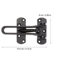 thumbnail image 3 of MasteelfCA Swing Bar Door Lock Zinc Alloy Front Door Lock Door Stopper Security Bar, 3 of 8