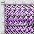 thumbnail image 2 of oneOone Velvet Violet Fabric Poker Card Craft Projects Decor Fabric Printed By The Yard 58 Inch Wide, 2 of 4