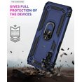 thumbnail image 4 of [PST] Samsung Galaxy A54 5G Kickstand Rotating Ring Case, Heavy Duty Hybrid Shock Absorption Rugged Hard Phone Case Cover, 4 of 5