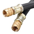 thumbnail image 3 of Flexible Rubber+Copper Tire Valve Extension Tube with American-Style Connector for Car/Bike Inflation, 3 of 9