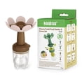 thumbnail image 1 of Haakaa Flower Fresh Food Feeder & Cover Set - Blush - Age 6+ Months, 1 of 5