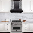 thumbnail image 3 of ZLINE 30 in. Wooden Wall Mount Range Hood in Rustic Dark Finish - Includes Motor (KPDD-30), 3 of 6