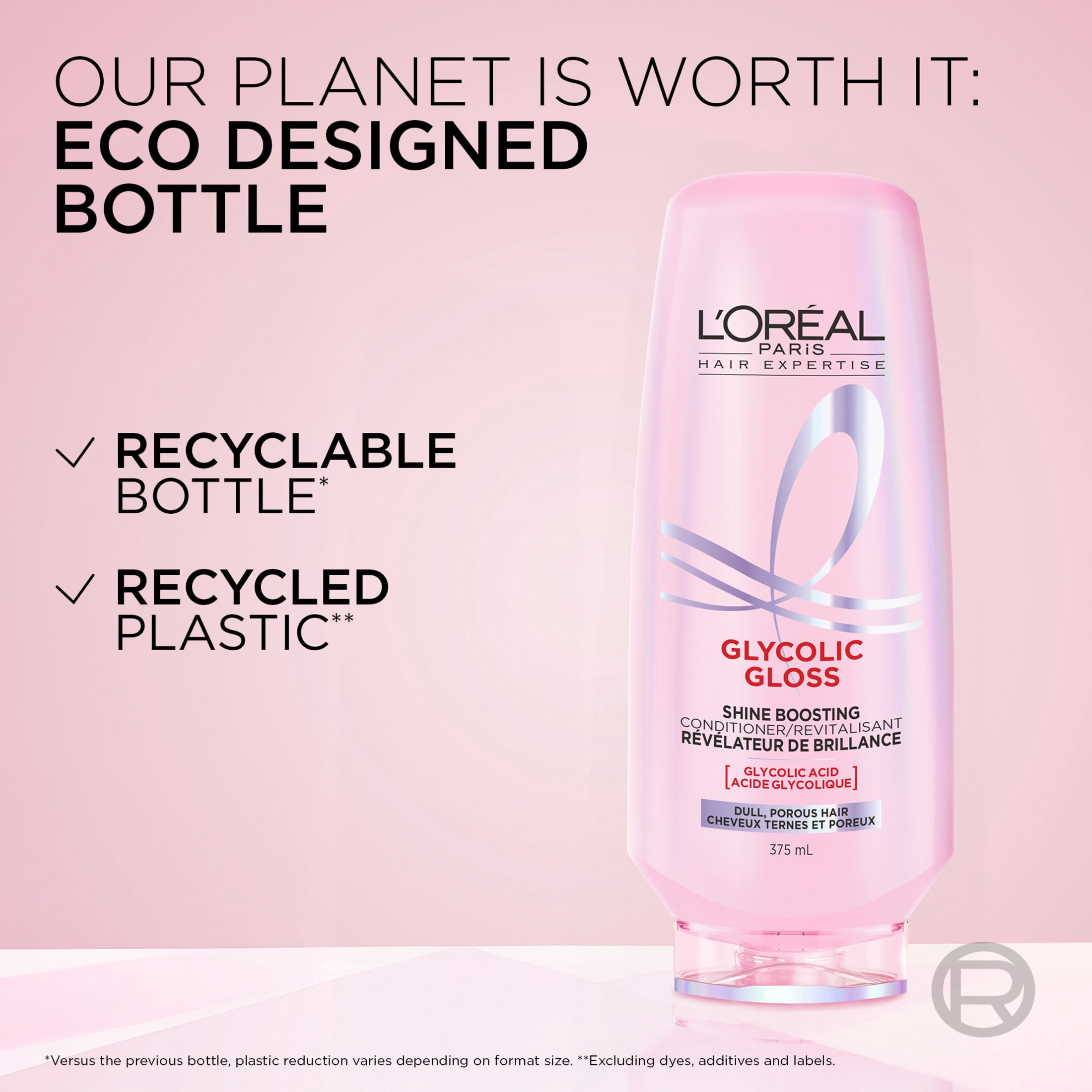 Glycolic Gloss Revitalisant, Cheveux Lustrés & Brillants