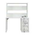 thumbnail image 3 of ACME Cargo Desk & Hutch in White, 3 of 4