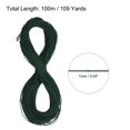 thumbnail image 2 of Uxcell Elastic Cord Heavy Stretch String Rope for Crafting DIY Sewing Hook Straps Camping Tie Down Strap Dark Green 1mm x 100m, 2 of 5