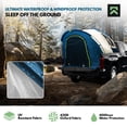 thumbnail image 4 of NEH Truck Bed Tent, Waterproof Truck Tents for Camping, Full Size Short Bed, 5.5 ft - 5.8 ft, Pickup Truck Tents For 2-3 People, Dual-Layer With Rainfly & Storage Bag, Portable Truck Tailgate Tent, 4 of 8